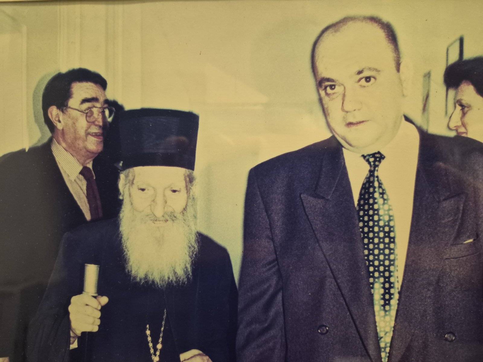Др Зоран Андрејић и благопочившем Његовој Светлости Патријарху Павлу